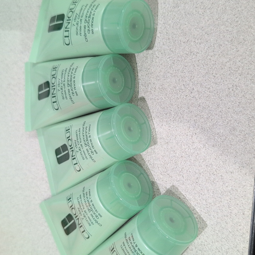 Clinique 7 Day Scrub Cream Travel Size Lot